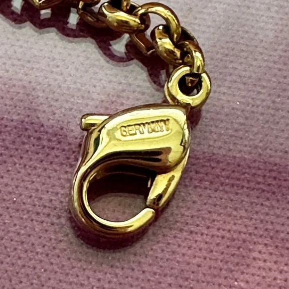 Vintage Christian Dior Bracelet (EVC; Gold) - Picture 5 of 6